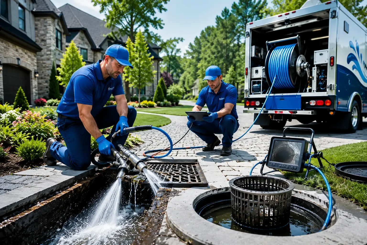 Local outdoor drain cleaning professionals in New Gretna, NJ